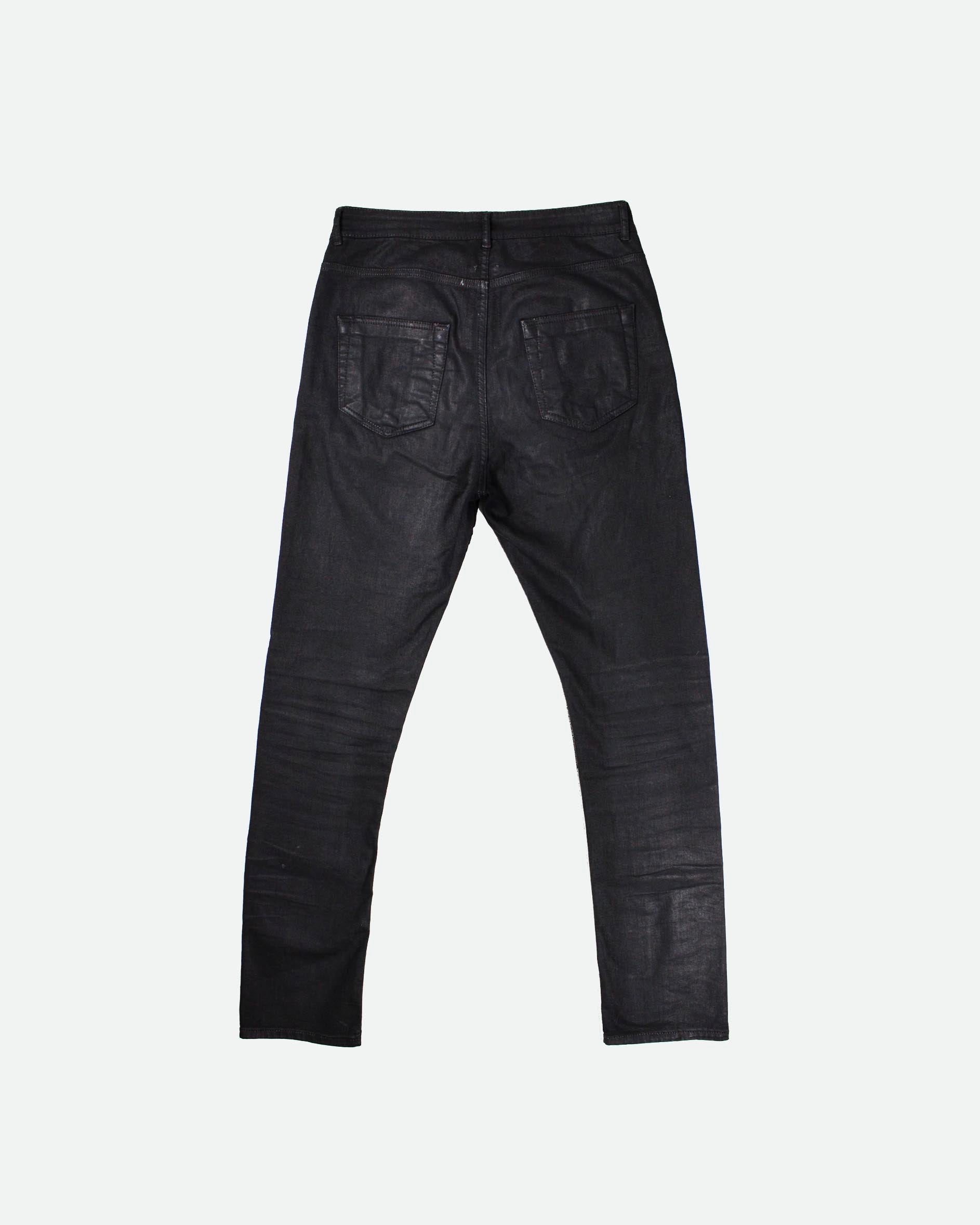 DRKSHDW Black Wax Detroit Cut Jeans IT 29/US 29 Black